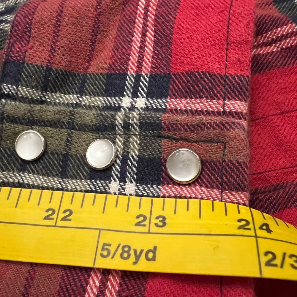 Big Mac workwear red plaid men’s shirt Size XXL - Picture 8 of 8